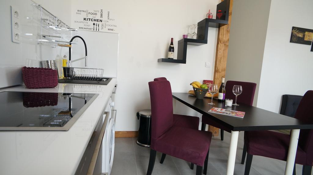 Le Puligny, Appartement Classe 3 Etoiles Beaune  Dış mekan fotoğraf